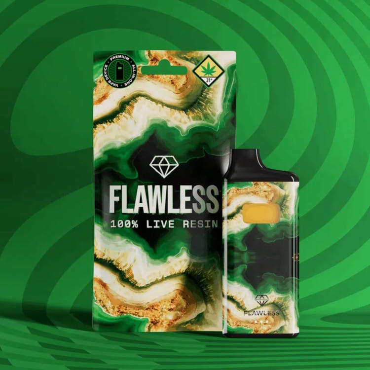 Flawless Extracts Disposable Vape Apple MAC (Live Resin) pb