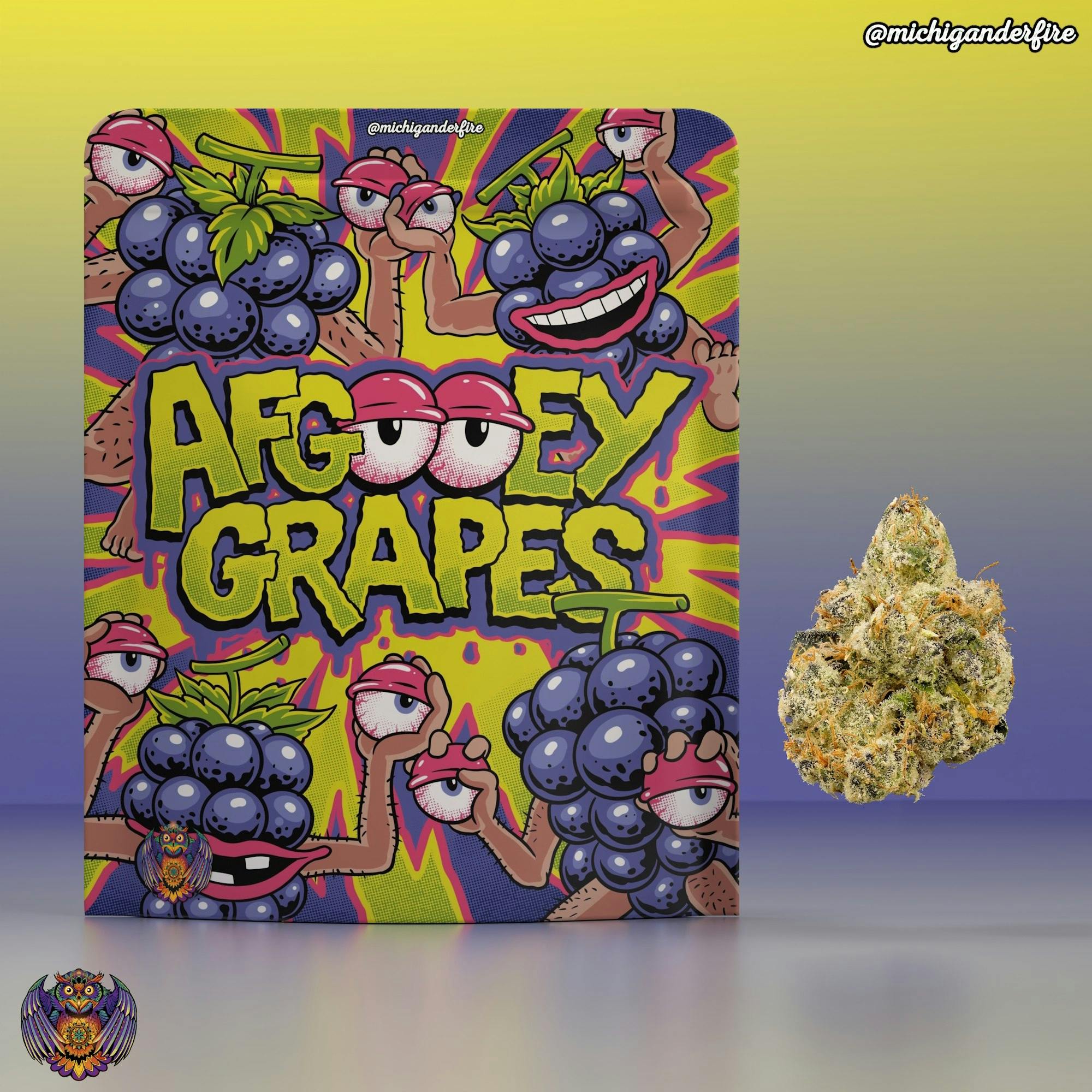 Michigander Fire - 3.5g Prepack - Afgooey Grapes