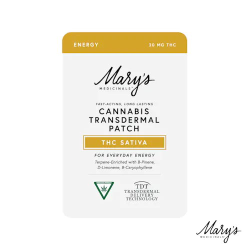 Transdermal Patch - Sativa | 20mg • Pure Options