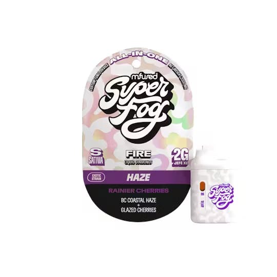 Mfused Super Fog | Rainier Cherries | Disposable Vape  | 2g