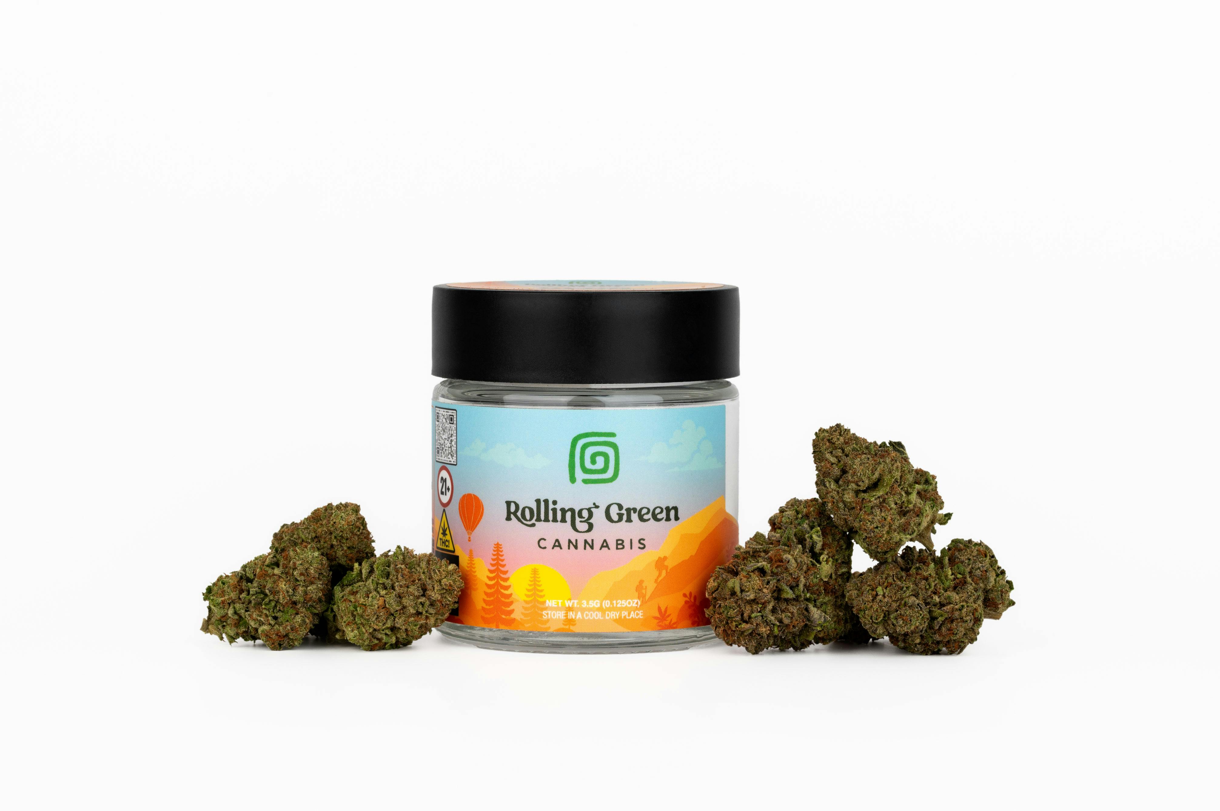 Rolling Green | Orange Jam | Flower
