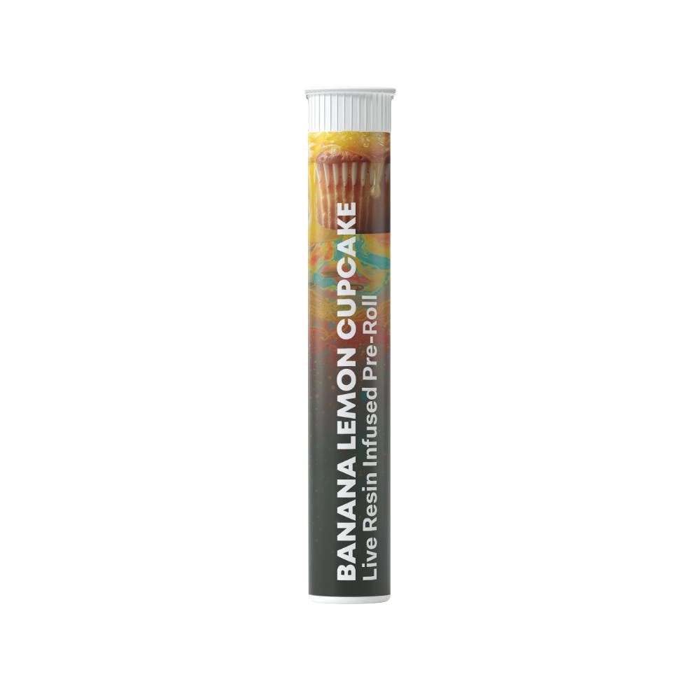 Happy Valley - Live Resin Infused Pre-Roll 1.2g - Banana Lemon Cupcake