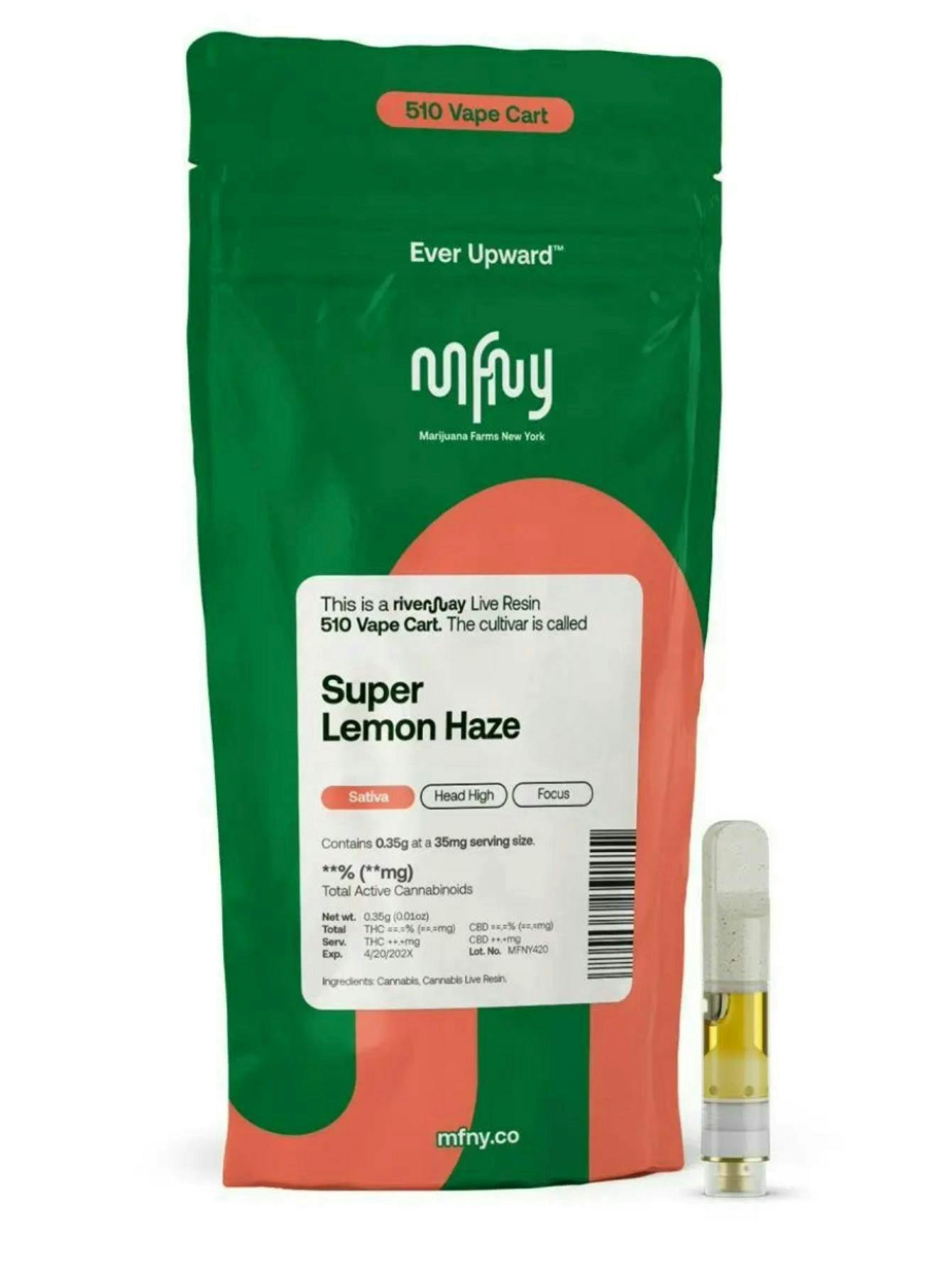 MFNY | Super Lemon Haze | Live Resin Cart | 0.5g