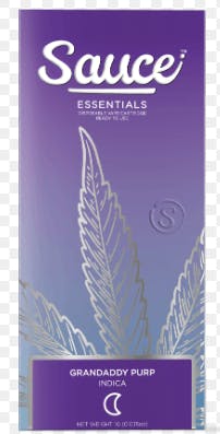 Sauce - Essentials: Live Resin Disposable - Grandaddy Purp (I) (1.0g)