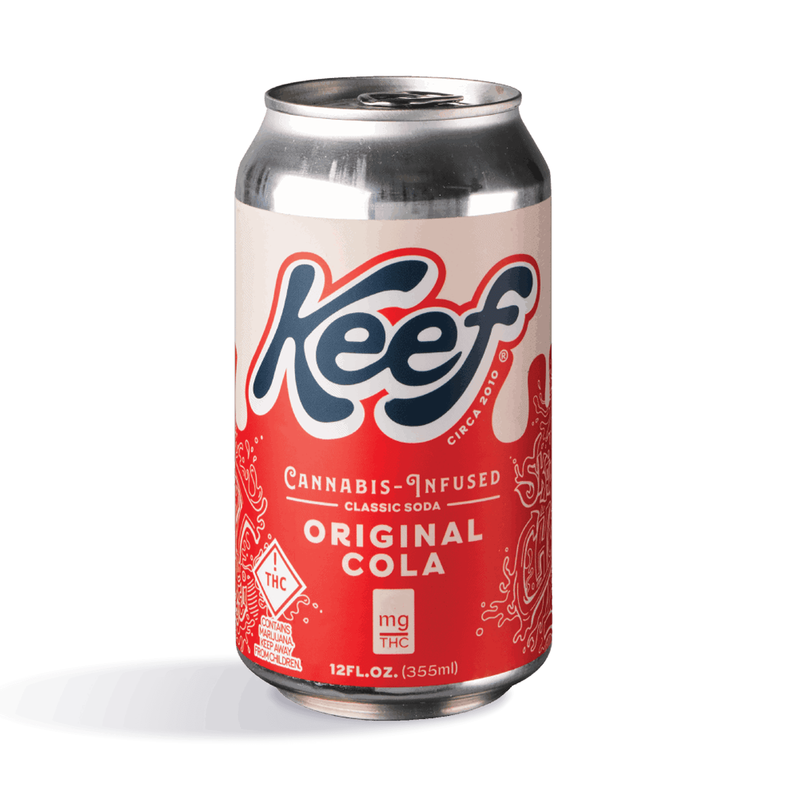 Classis Cola by Keef is a perfect cannabis beverage and edible avaiable at your closest cannabis store