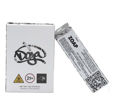 doja thc vape Doja - Zoap - Live Resin Disposable Vape - 1g - 1g by Doja main image 0