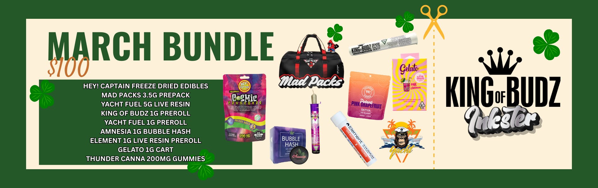 March $100 Bundle
