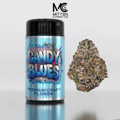Mitten Canna Co. - 14g Prepack Jar - Candy Blues