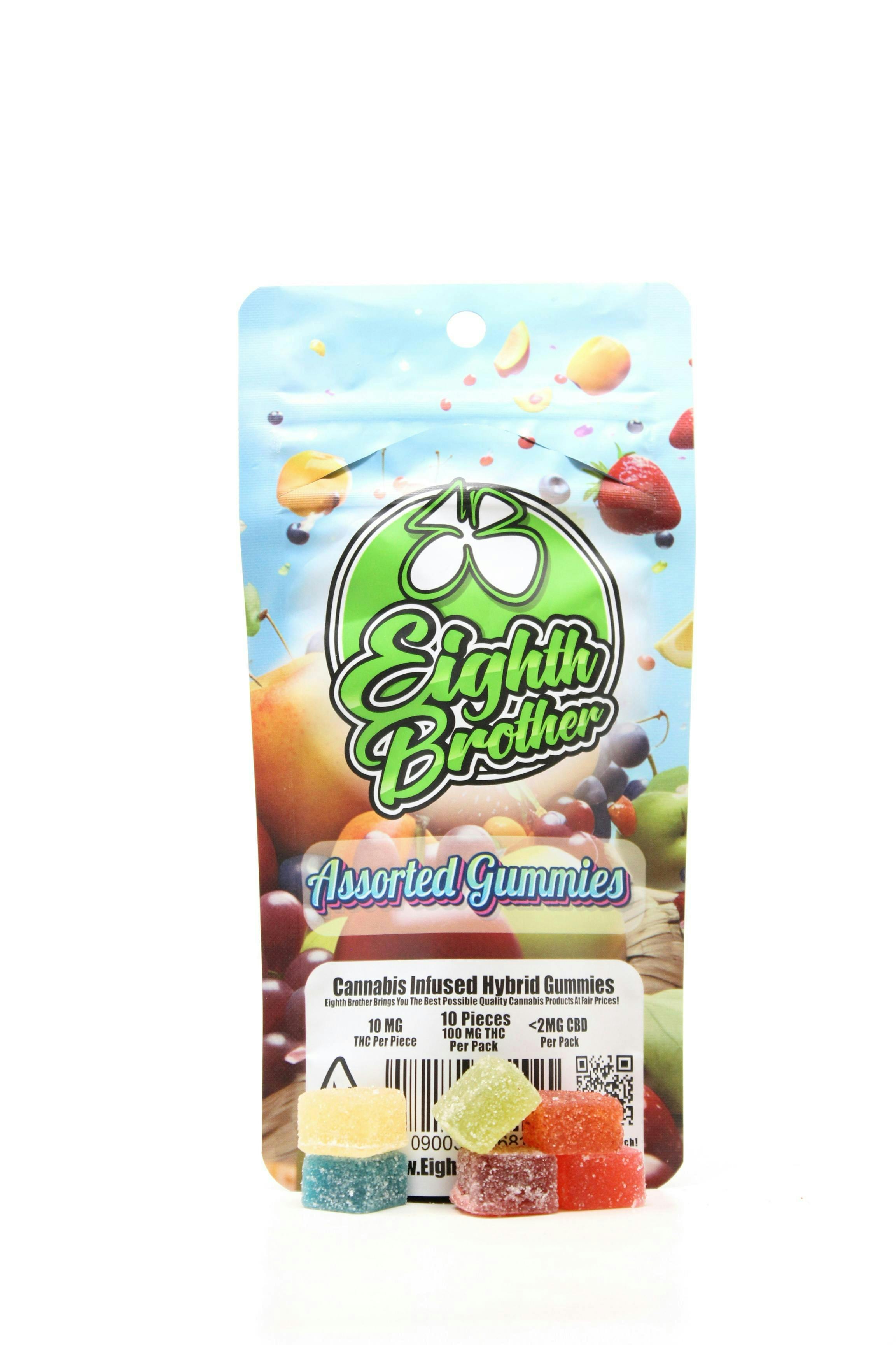 Buy EIGHTH BROTHERS ASSORTED FLAVORS - BROTHERS - 10PK GUMMIES