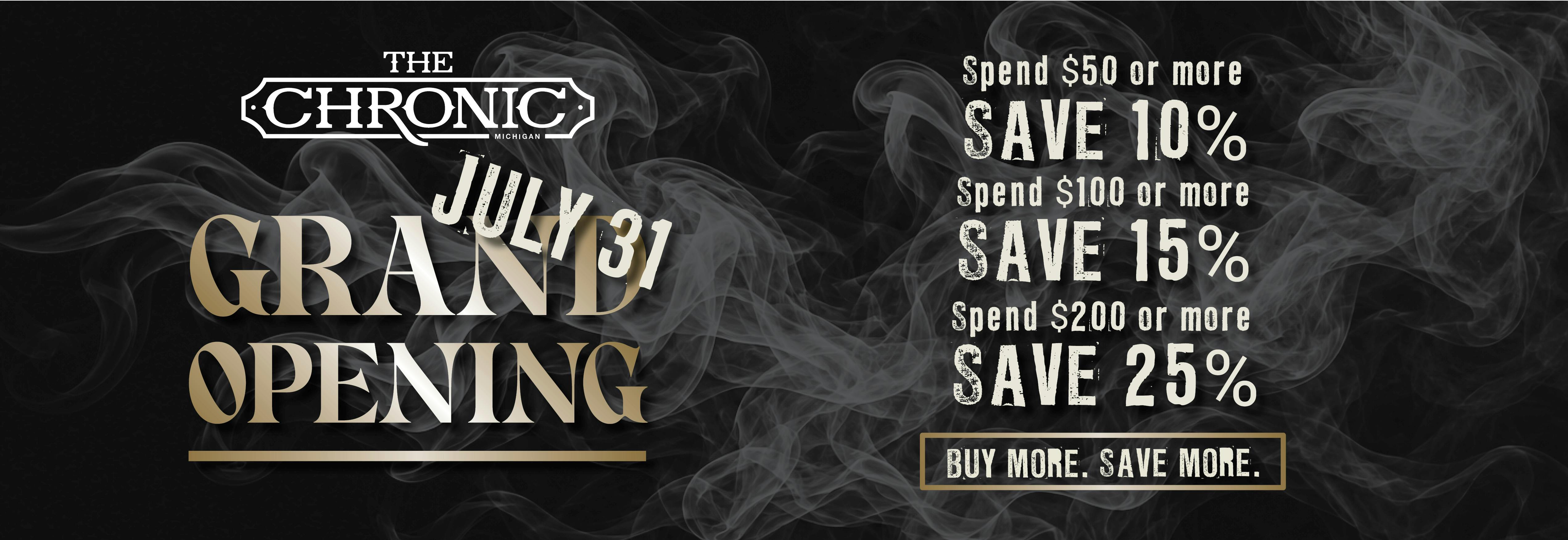 Grand Opening July 31st