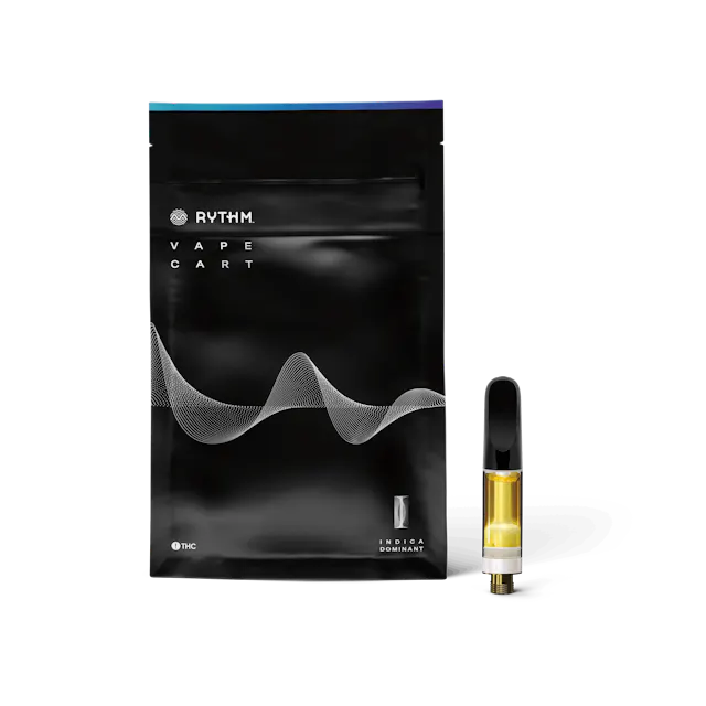Rythm Live Resin Cart Brownie Scout 1g (indica, live resin cartidge)