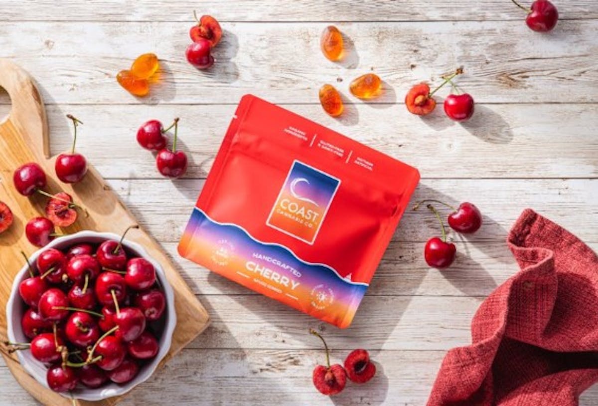 Photo of Coast 2:1 Cherry Gummies 100mg 20pk (CBD:THC)