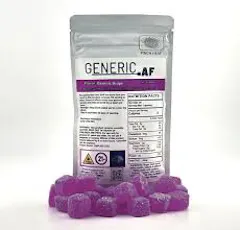 GENERIC AF | GRAPE GUMMY | 100MG