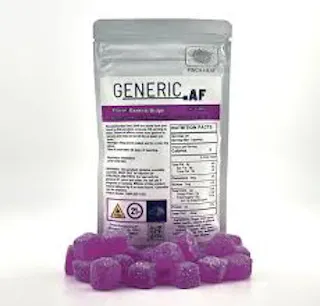 GENERIC AF | GRAPE GUMMY | 100MG