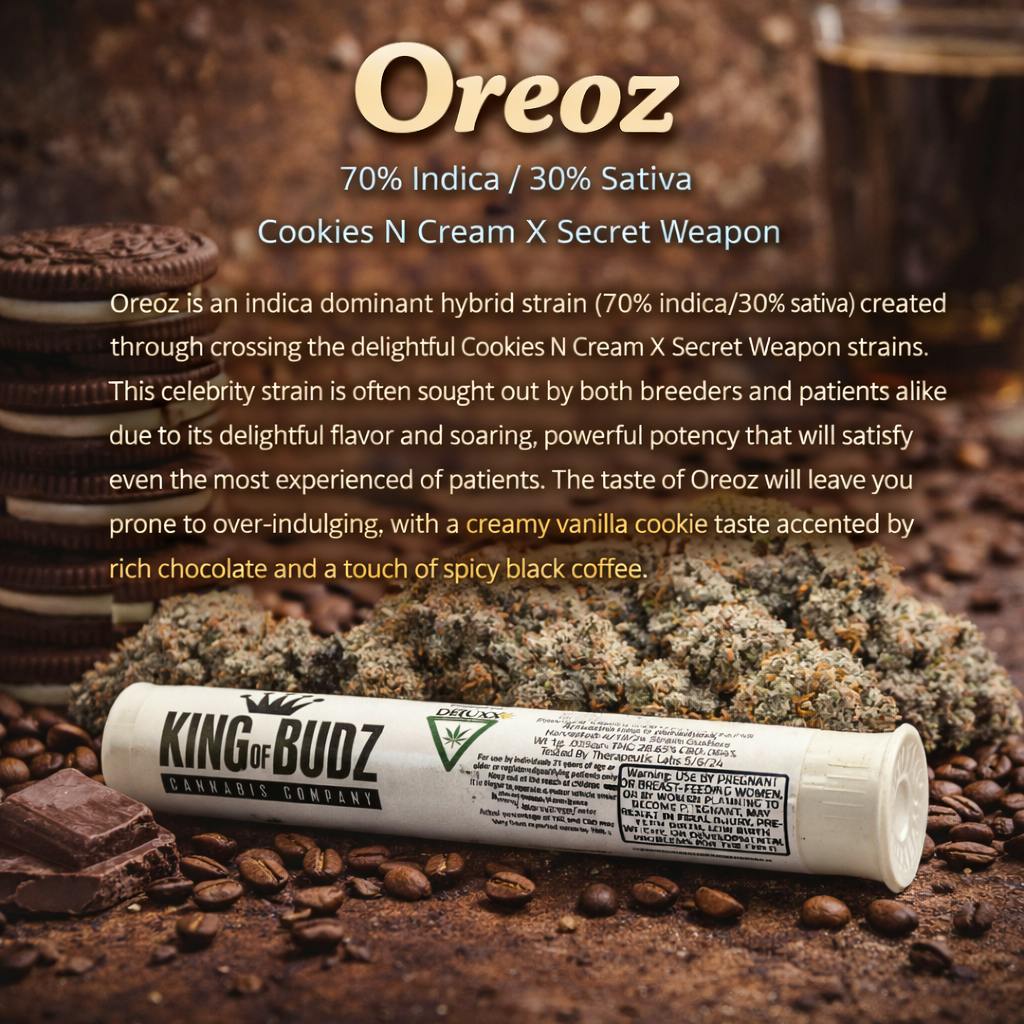 KOB - 1g Preroll - Oreoz  (FTP)