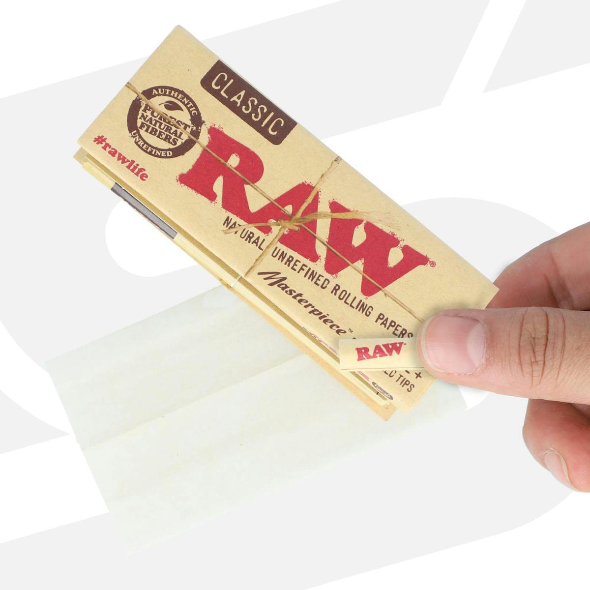Photo of RAW l Masterpiece Slow Burning Paper + Pre-Rolled Tips l 1 1/4