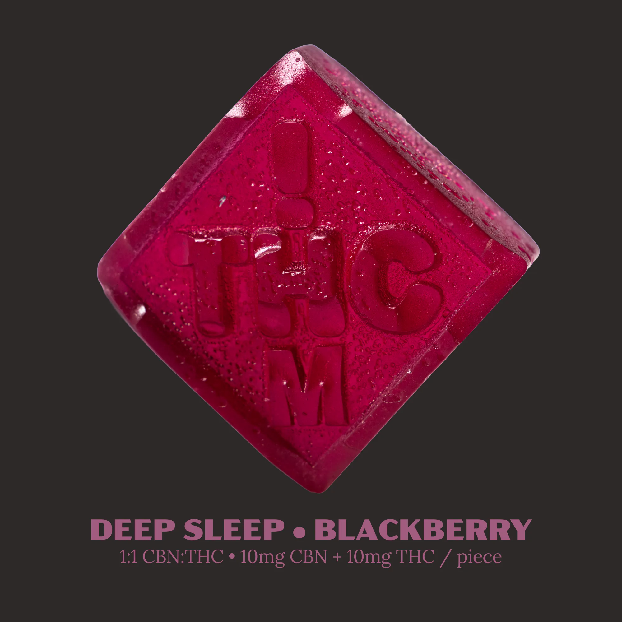 Blackberry | 1:1 CBN:THC | Gummies 100mg at From The Earth - Saint