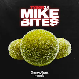 Tyson Mike Bites Green Apple