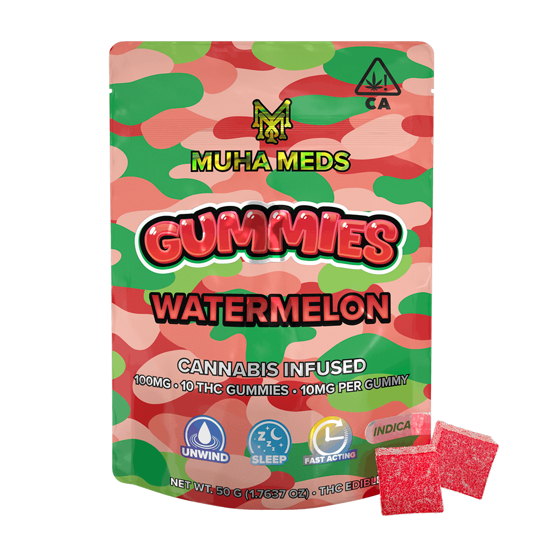 Muha Meds - 200mg Gummies - Watermelon