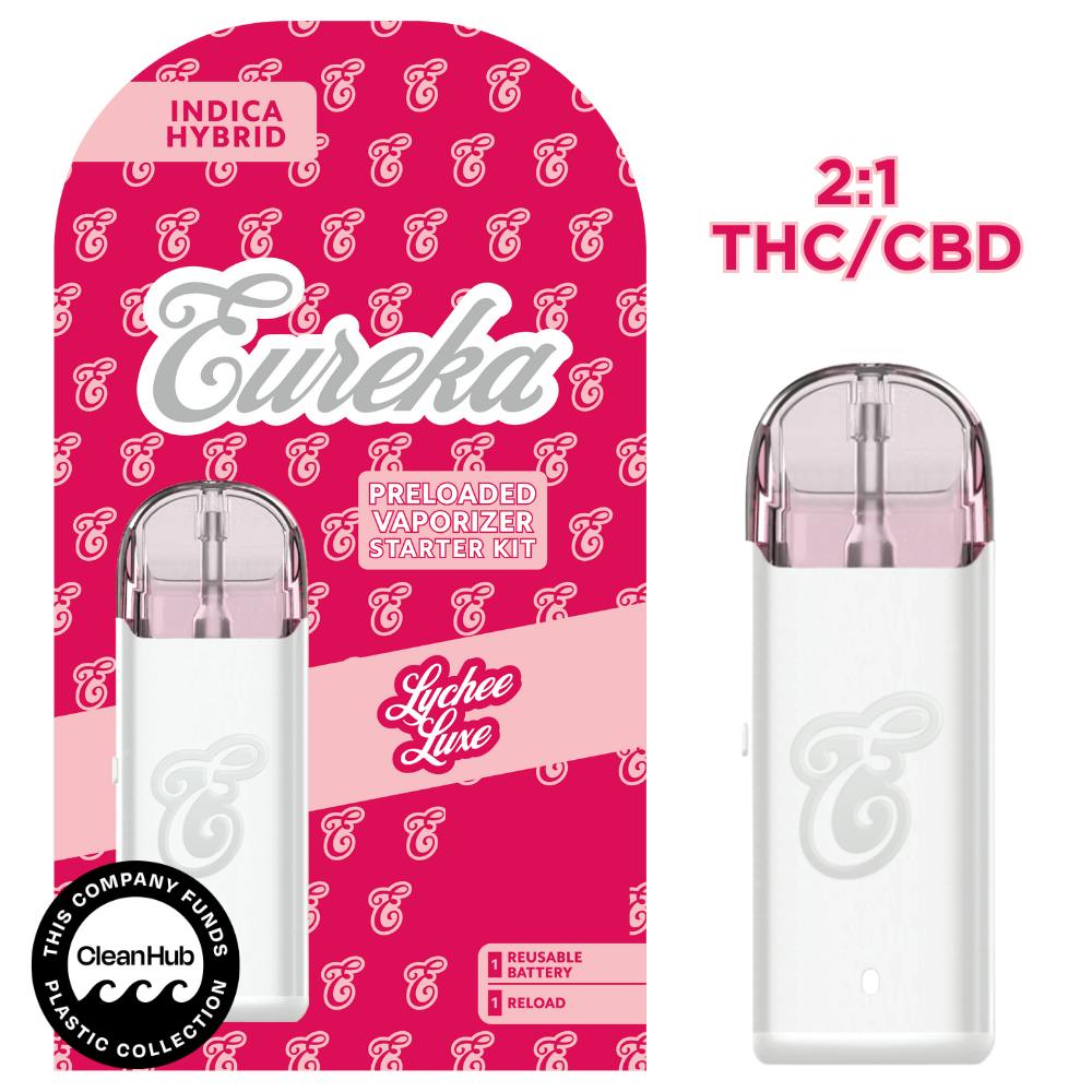 Eureka | Lychee Luxe | 2:1 THC/CBD | AIO | 1g