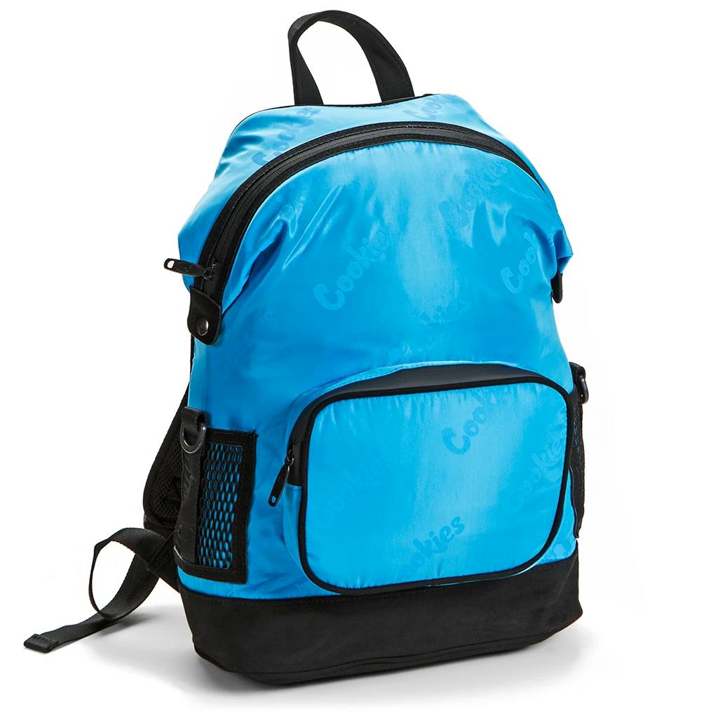 Cookies Traveler Smell Proof Blue Camo Shoulder Bag