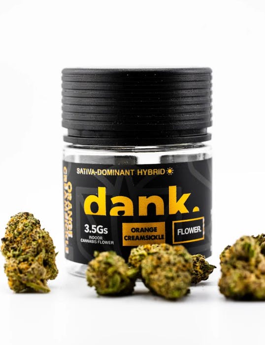 DANK | FLOWER | JAR | ORANGE CREAMSICKLE | 3.5