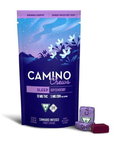 Product: Camino | Boysenberry 200mg Gummies 10:5 CBN