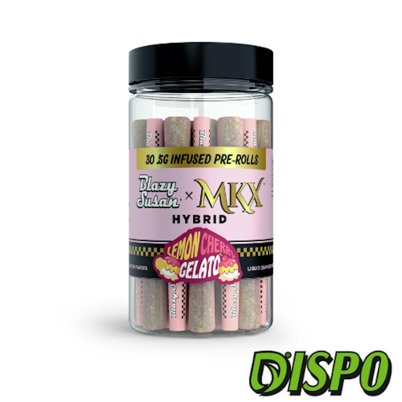 Blazy Susan - Lemon Cherry Gelato 30pk Infused Pre-Rolls