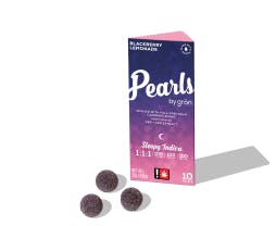 Product 10mg Blackberry Lemonade Gummies 1:1:1 THC CBD CBN 10pk/20 serv.