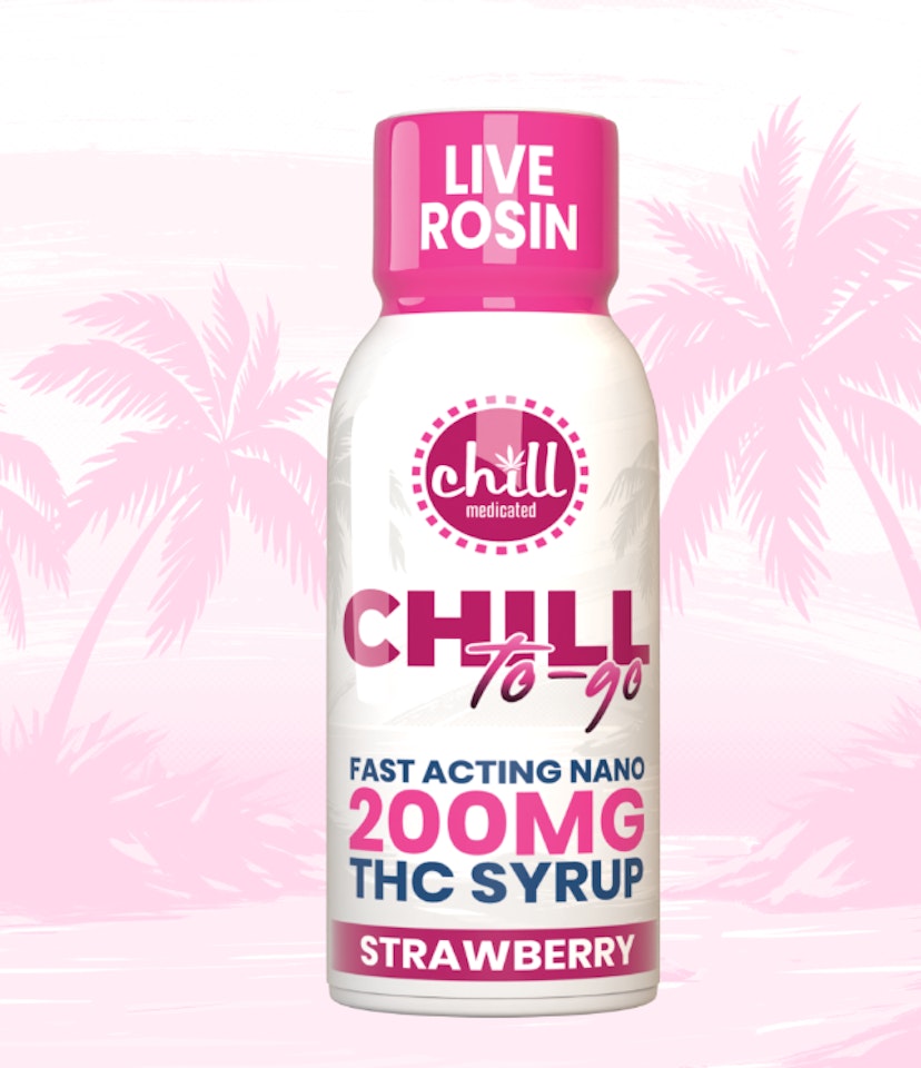 Chill Medicated | 200mg Thc Syrup | Strawberry