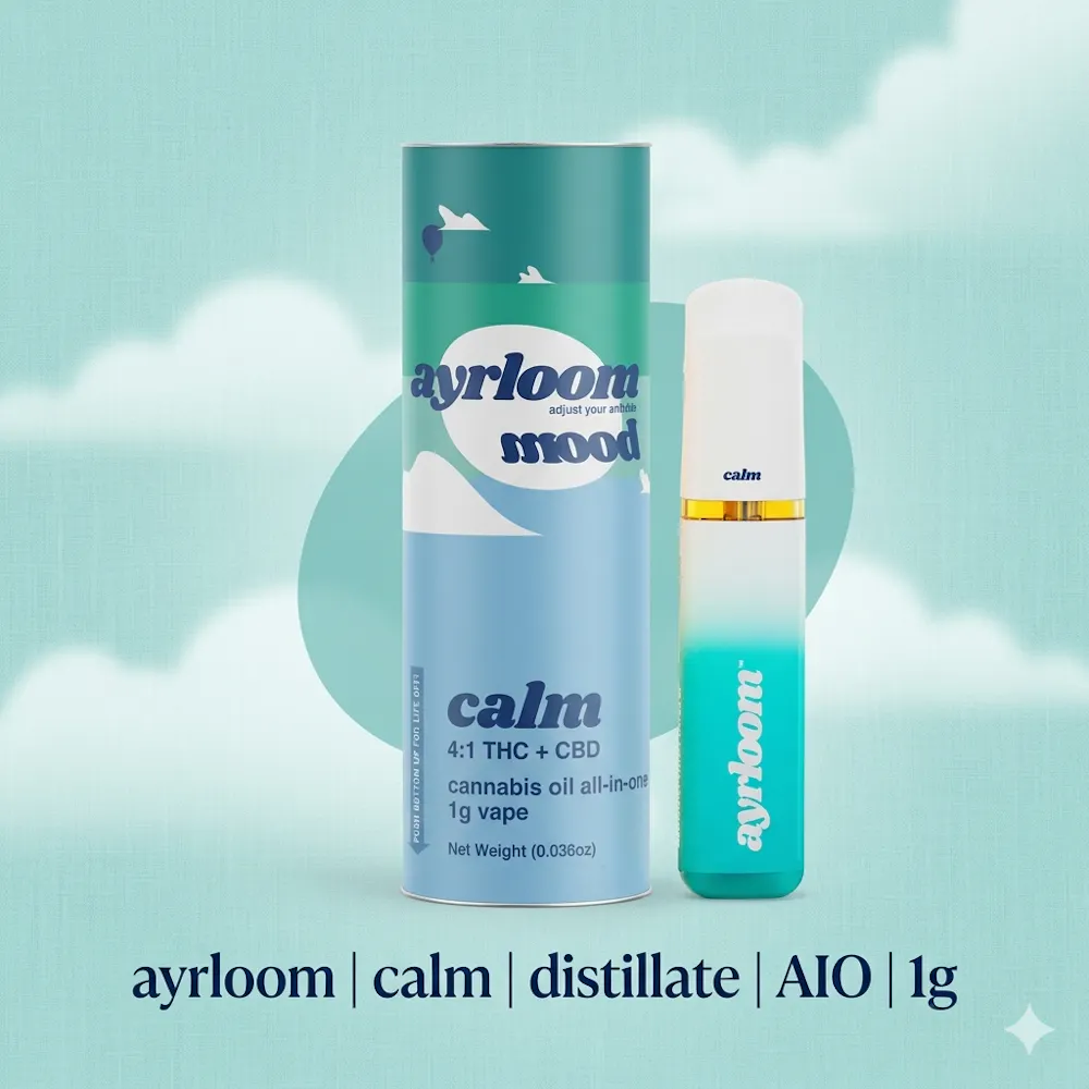 Product Ayrloom | Calm | Distillate | AIO | 1g
