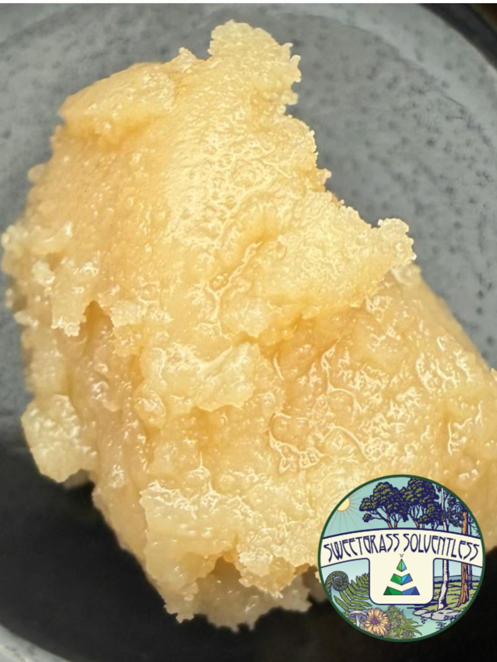 Product Sweetgrass Solventless | Glue Dream | Live Rosin