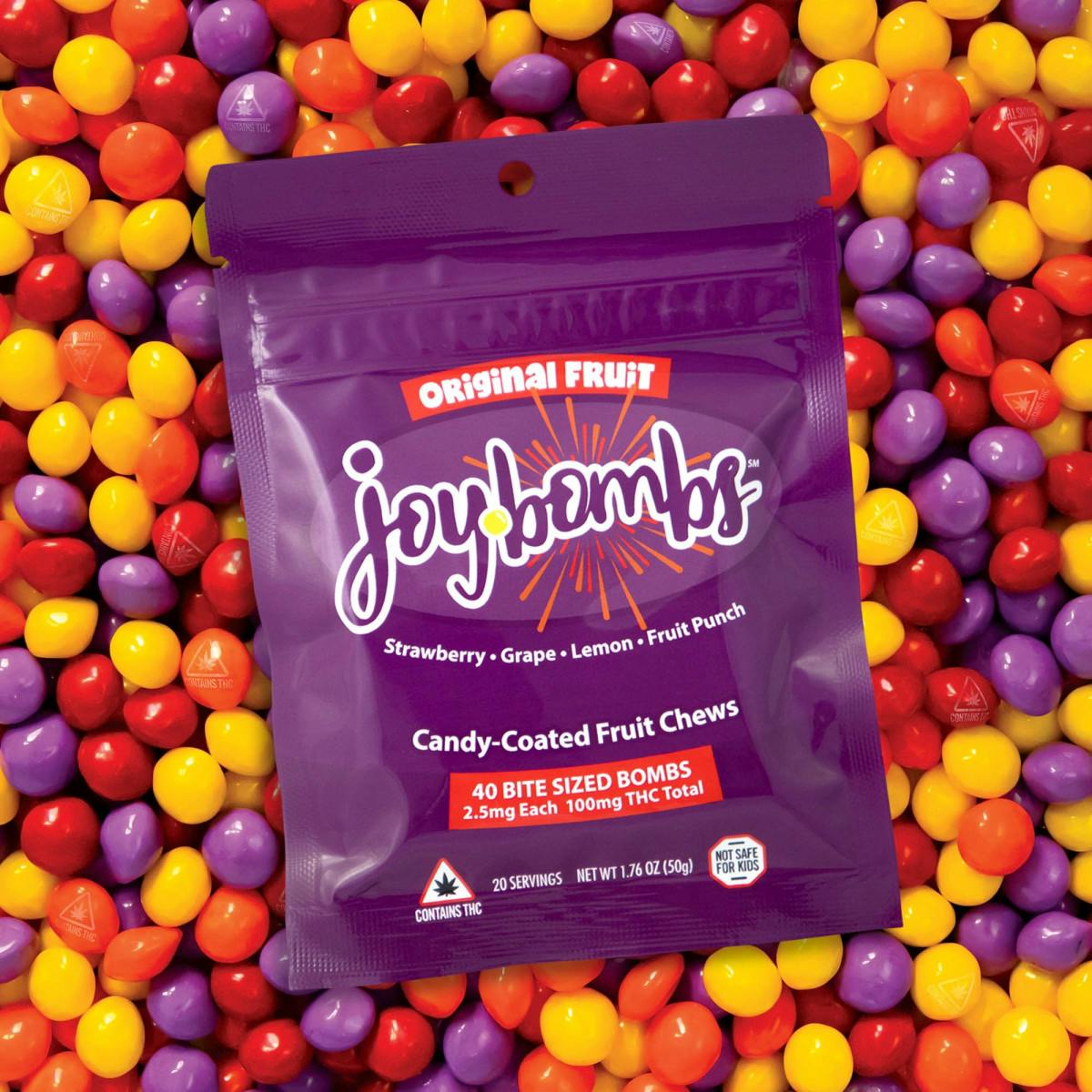 Joybombs - Original Fruit - 100mg THC