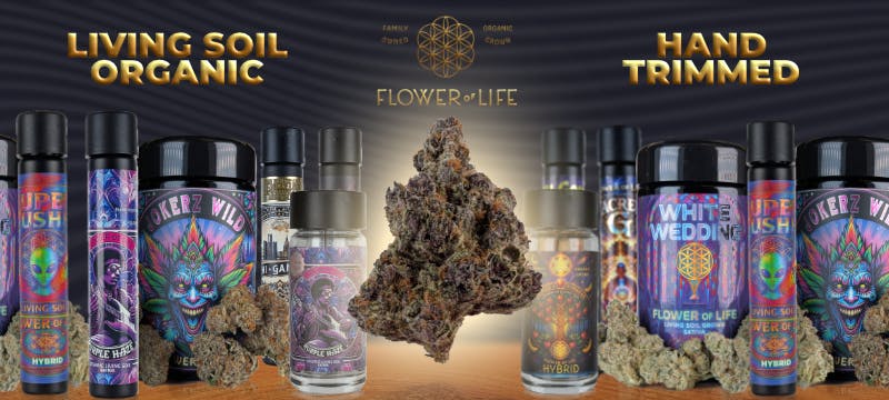Flower of Life brand banner