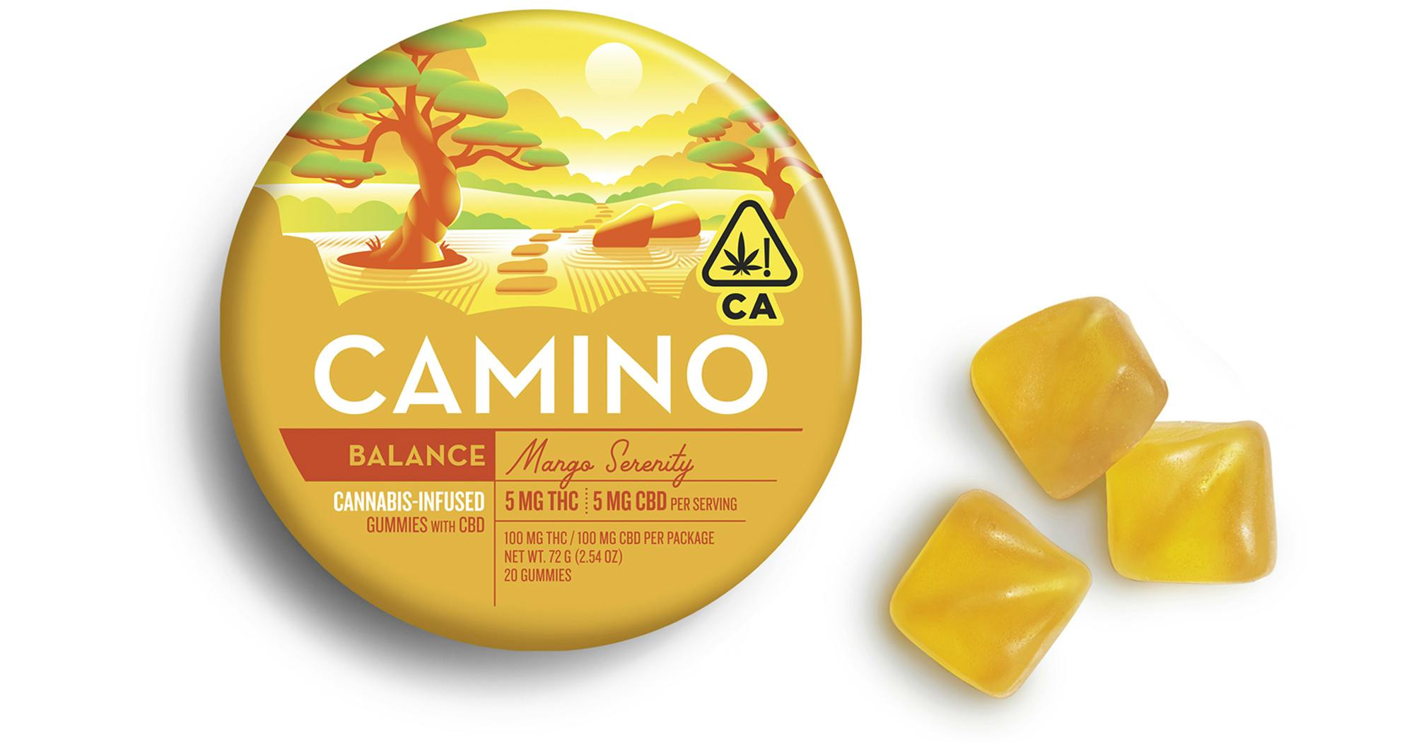 Camino | Gummies - 200mg - Mango