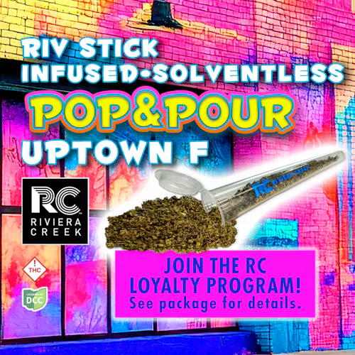 Riviera Creek | Uptown F ‘Riv Stick’ | 1g | Hybrid-active