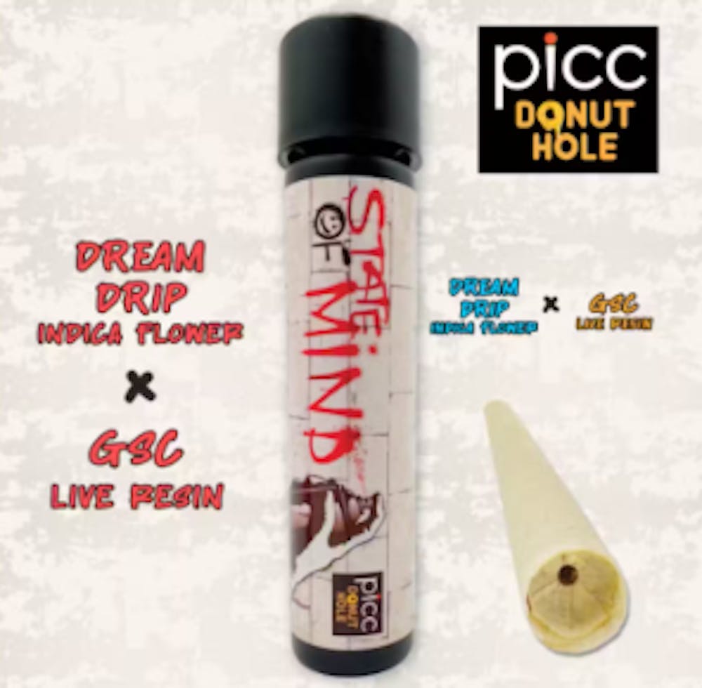 Product State of Mind Donut Hole | Dream Drip x GSC Live Resin (I) Picc