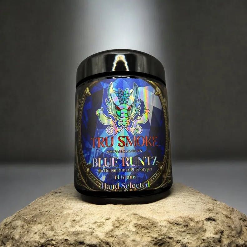 Tru Smoke - 14g Prepack Jar - Blue Runtz