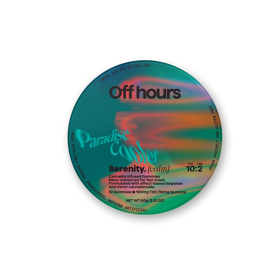 Photo of Off Hours – Paradise Cooler Serenity Gummies – 10mg
