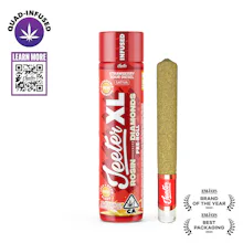 Strawberry Sour Diesel Jeeter XL Infused Pre-Roll | 2g - PRE_ROLLS by Jeeter at King of Budz