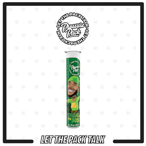 Pressure Pack x Jack Funny - 1g Preroll - Candy Apple Jacks