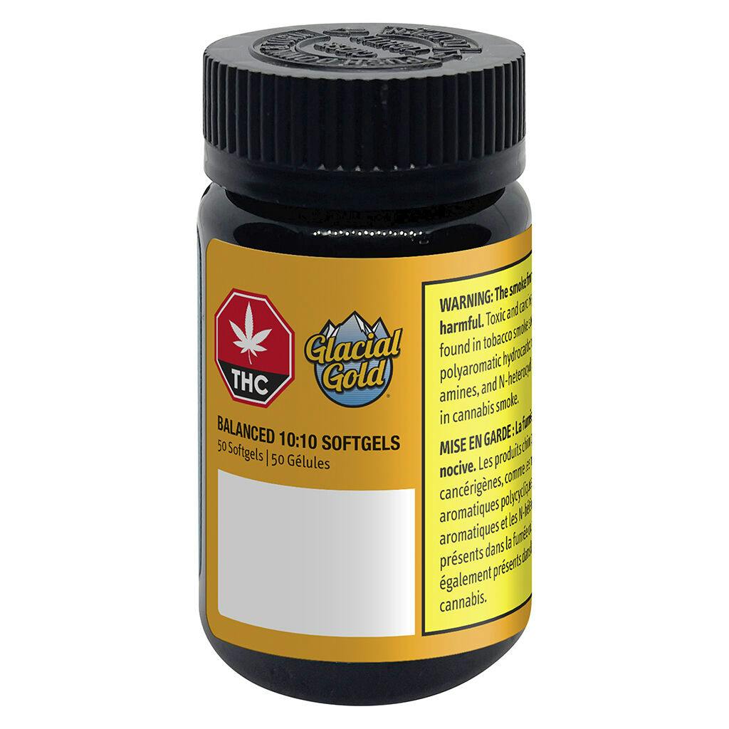 Glacial gold - balanced 10:10 softgels - 50 caps