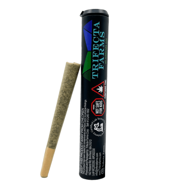 Sour Strawberry (S) - 1g Pre Roll - Trifecta Farms