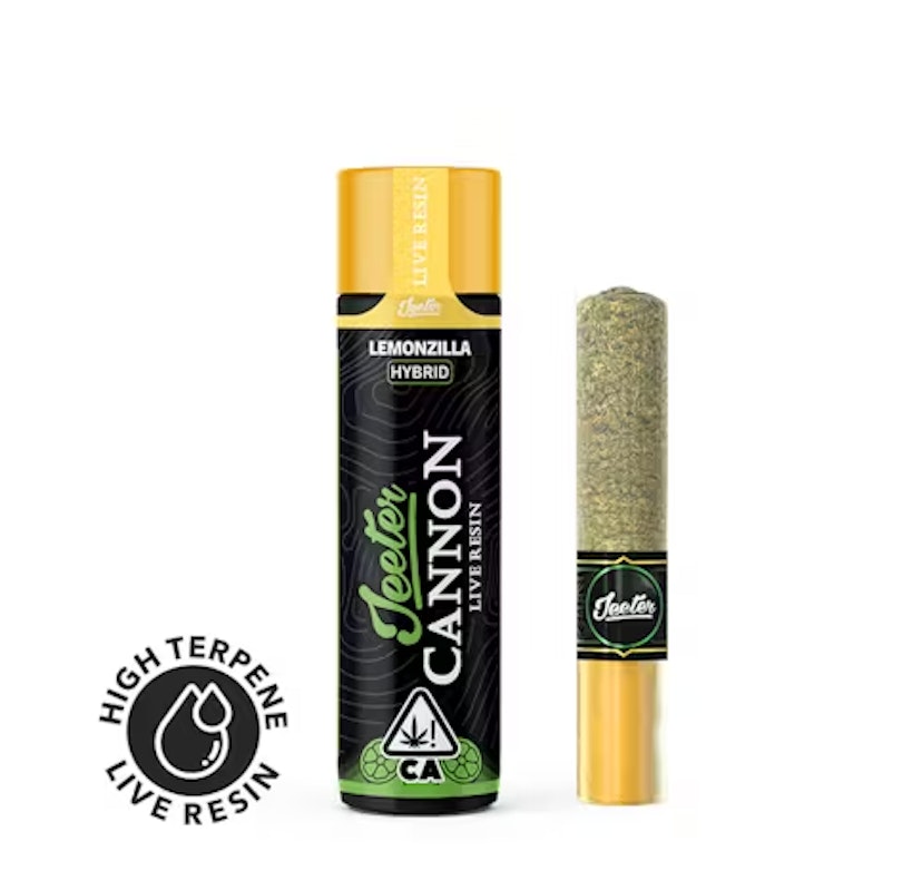 Jeeter | 1.3G Live Resin Cannon | Lemon Zilla