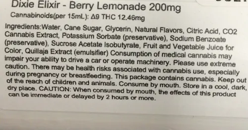 Berry Lemonade Elixir | 200mg-active