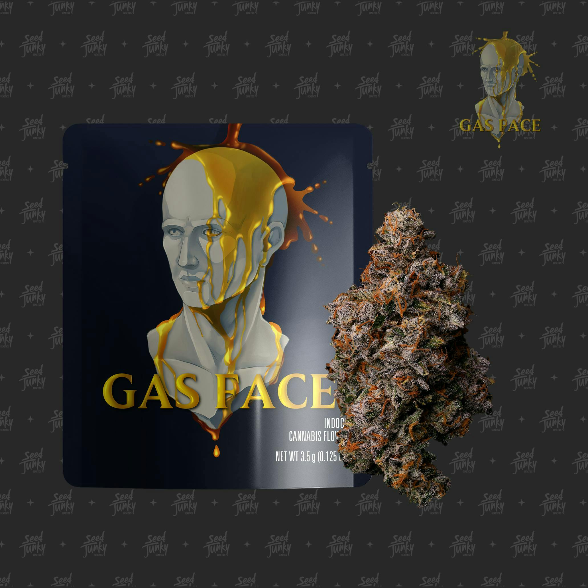 Seed Junky - 3.5g Prepack - Gas Face