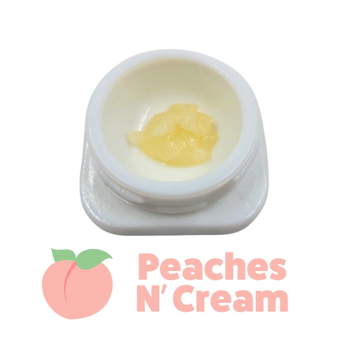 Image of Peaches N’ Cream | 1g Flavored Wax
