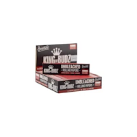 King Of Budz - King Size Unbleached Rolling Papers - product image at King of Budz