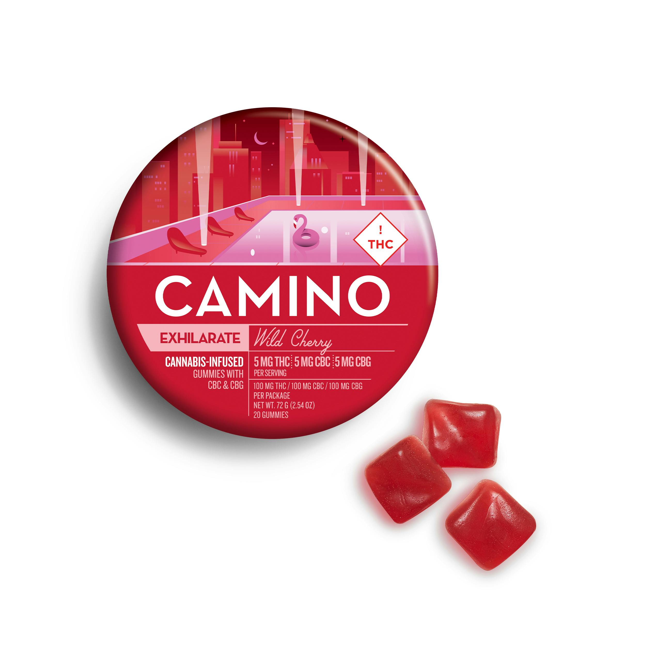 Camino | 20pk Wild Cherry | 5mg THC 5mg CBC 5mg CBG