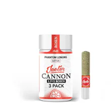 Jeeter - 3-Pack .5g Live Rosin Cannons - Phantom Lemons